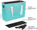 JJRING Craft Organizer Tote Bag, Large Art Storage Caddy - Image 5