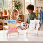 24 Pack 9 Inch Easel for Painting, Wooden Easel Stand Canvas Stand for Sign - Image 7