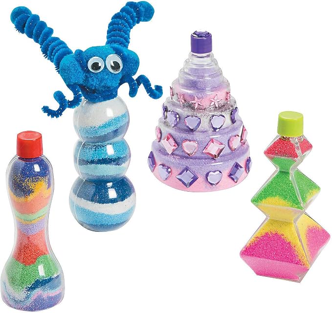 Funny Sand Art Bottles by FunExpress