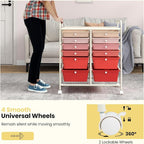 BECOMFORT 12-Drawer Rolling Cart - Image 5