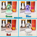 IFOLAINA 3D Dolphin Crystal Ball Night Lights Dolphin Lovers Gifts | Dolphin - Image 6
