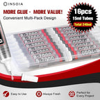 16 PCS 15ml B7000 Rhinestone Glue Clear – Super Glues - Image 2