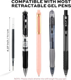 deli Gel Pen Refills, Medium Point 0.7mm, Smooth Writing, Fast Dry, No Bleed - Image 4