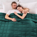 King Size Weighted Blanket for Adults Cooling Heavy Blanket for Sleeping by yescool