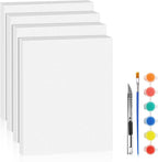 LuckyFoam White 4 Pack 15x12x1 inch Foam Sheets 1 Inch Thick | Polystyrene by LuckyFoam