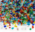 1.3 LB Crushed Glass Broken Glass Pieces by HappyFiller