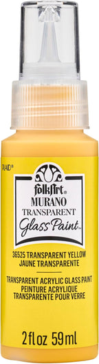 FolkArt Murano Transparent Acrylic Glass Paint, 2 fl oz by FolkArt