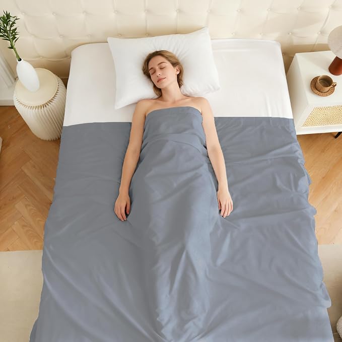 Bulk Twin Flat Sheets Only, 6 Pack Quick Sort Top Bed Sheet, Color-Coded Label - Image 7