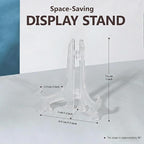 Artliving 6 Inch Acrylic Card Display Stands, Small Plastic Easels and - Image 2