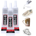 FITTDYHE 3PCS Jewelry Glue - 15ML/0.5fl oz Clear DIY Craft Glue by FITTDYHE