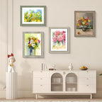 LUCKYLIFE 11x14 Picture Frame Set of 4, Display 9x12 Pictures - Image 5