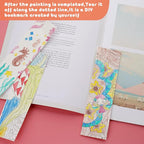 Cavnewt Pocket Watercolor Painting Book, Travel Paint Watercolor Coloring Book - Image 5