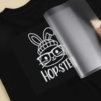HTVRONT White Glitter HTV Heat Transfer Vinyl - Image 5