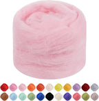 JeogYong Needle Felting Wool, 1.76oz Wool Roving Chunky Wool Yarn, Wet Felting by JeogYong