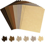 Whaline 18 Pcs Brown Felt Fabric Sheets 6 Colors Assorted Soft Thick Craft Felt by Whaline