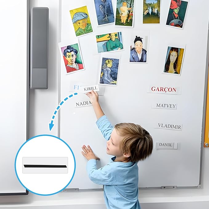 Small Tiny Magnetic Tapes with Sticky Adheisve Backing - Image 5