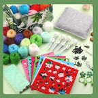 IMZAY Needle Felting Kit, Wool Roving 50 Colors Set - Image 6