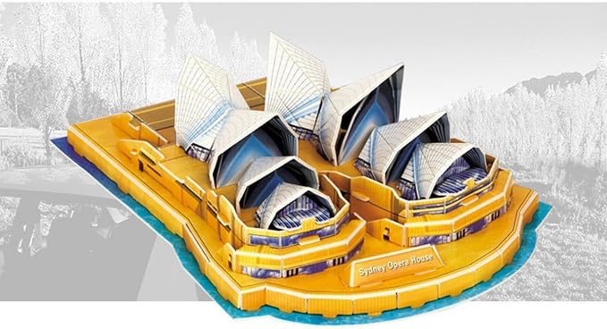 Architecture World Famous of 3D Puzzle.Build Your Own Collection of 17 Global - Image 4