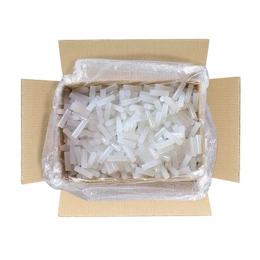 ASA Industrial Hot Glue Sticks 5/8" x 2" Clear High Temp – Stronger Hold by AmericanStandardAdhesives