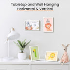upsimples 4x6 Picture Frame Set of 3, Made of High Definition Glass - Image 5