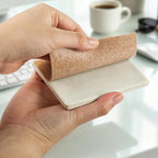 4 X 4 Inches Cork Sheets with Self Adhesive Backing, 2mm Natural Cork Tiles - Image 6