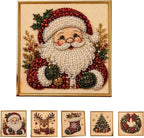 DIY Christmas Pearl Diamond Painting Art Kit by Unknown