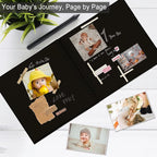 DIY Scrapbook Album 8x8 Inch, Hardcover Kraft Paper Scrap Book Photo Album - Image 2