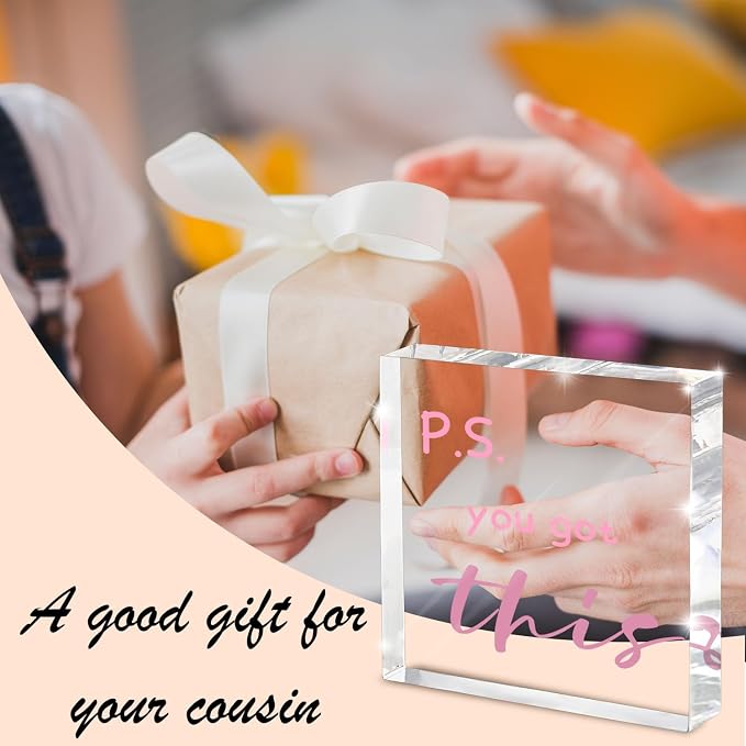 PS: You Got This' Bold Pink Acrylic Sign - Image 5