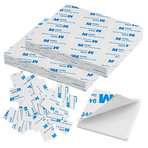200Pcs Double Sided Foam Tape, Square Super-Sticky Double Sided Adhesive Pads by YGPHO
