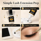 Eyelash Extension Glue 0.5 Sec Drying time | lash Extension Glue Retention 4-5 - Image 7