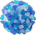 Keedolla 15 Oz Sea Glass Decor Tumbled Frosted Seaglass Pieces by Keedolla