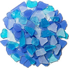 Keedolla 15 Oz Sea Glass Decor Tumbled Frosted Seaglass Pieces by Keedolla