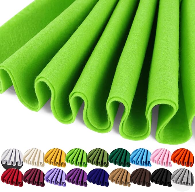 IONTACH 36" X 36" Soft Felt Fabric 1.6mm Thick | Felt Sheets by IONTACH
