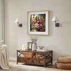 Tropical Flower Bouquet Diamond Painting Kit - Image 5