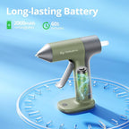 Tilswall Cordless Hot Glue Gun, 30s Fast Preheat - Image 4