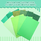 Feifeiya 48 Pack EVA Foam Sheets 8 x 12 Inch, 12 Glitter Sparkle Foam Sheet 36 - Image 4