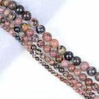 AD Beads Natural Gemstone Round Loose Beads 15" - Image 4