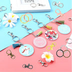 100 Pcs Keychain Hooks with Key Rings, Keychain Clip Hooks with Rings - Image 5