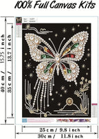 GEMFAMILY Butterfly Pearl Diamond Art Kits - Image 6