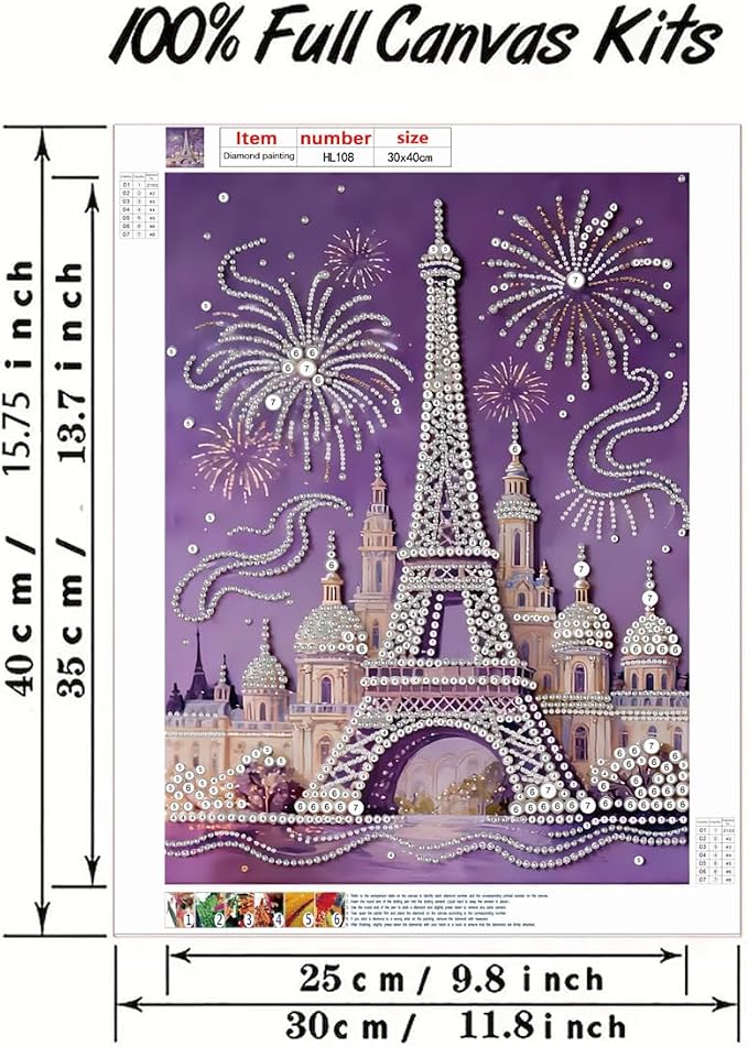 GEMFAMILY Diamond Art Painting Special Shaped Kits - Image 6