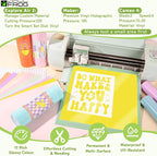 VINYL FROG Pastel Permanent Vinyl -12‘’x12'' Glossy Boho Vinyl Bundle 14 Sheets - Image 3