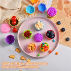 Reusable Silicone Baking Cups, 2 Inch Mini Size Silicone Cupcake Liners - Image 4