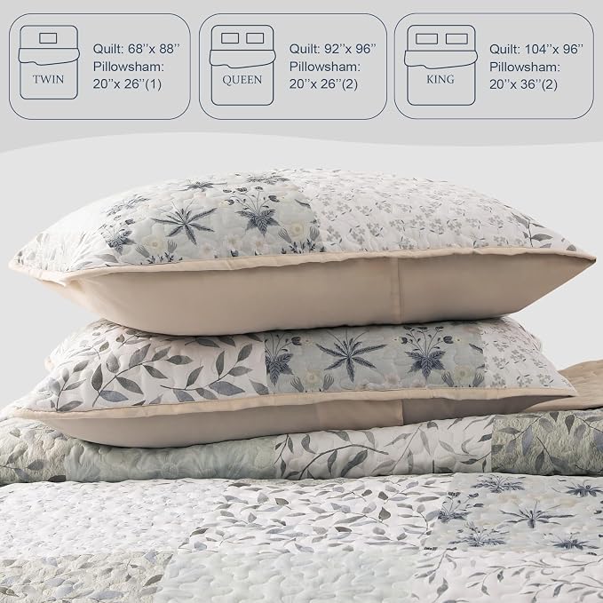 Exclusivo Mezcla Reversible Boho Quilts King Size - Image 6