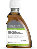 Winsor & Newton Liquin Light Gel Medium, 250ml Bottle - Image 9