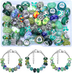 European Large Hole Spacer Charm Beads - Image 2