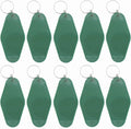 10pcs Blank Hotel Keychains Bulk Vintage Motel Keychain Vinyl HTV printing by Nwsrayu