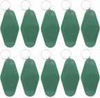 10pcs Blank Hotel Keychains Bulk Vintage Motel Keychain Vinyl HTV printing by Nwsrayu