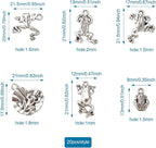 Craftdady Tibetan Style Antique Silver Alloy Pendants Cute Metal Dangle Charms - Image 2