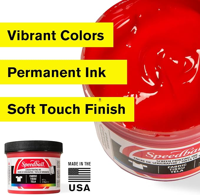 Speedball 004606 Fabric Screen Printing Ink, 32 fl. oz. - Image 4