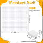cobee 5 Sheets 2000 Pcs Foam Squares Double Sided Foam Tape, Foams Adhesive - Image 2